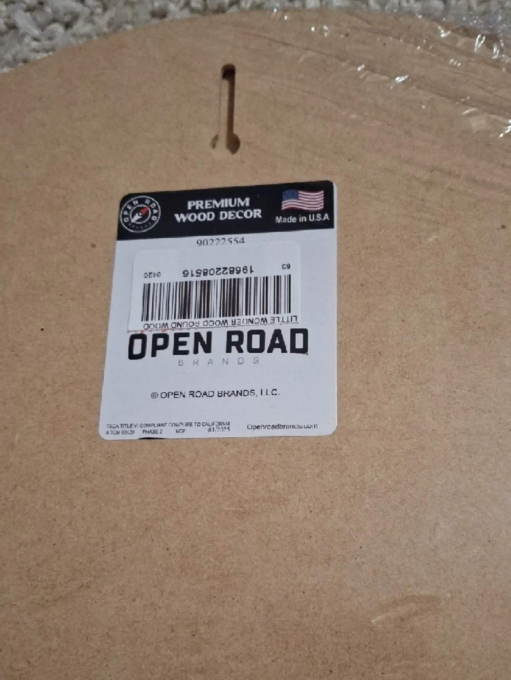 Open Road Brands charming round